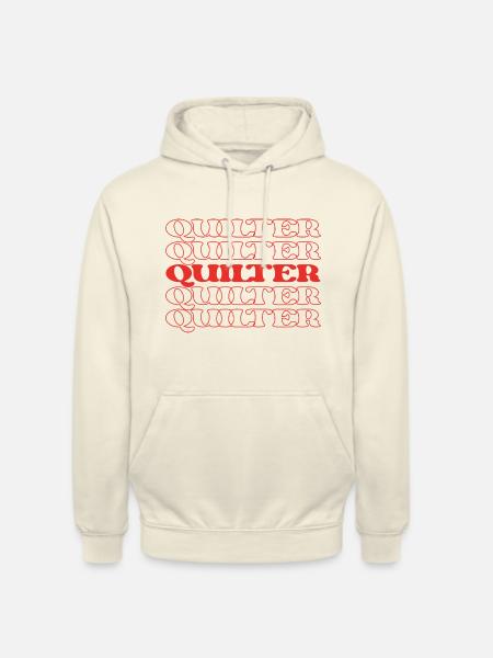Quilter, Näher, Quiltarbeiter, Quiltmaker, Quiltexperte - Unisex Hoodie - Vanille-Milchshake