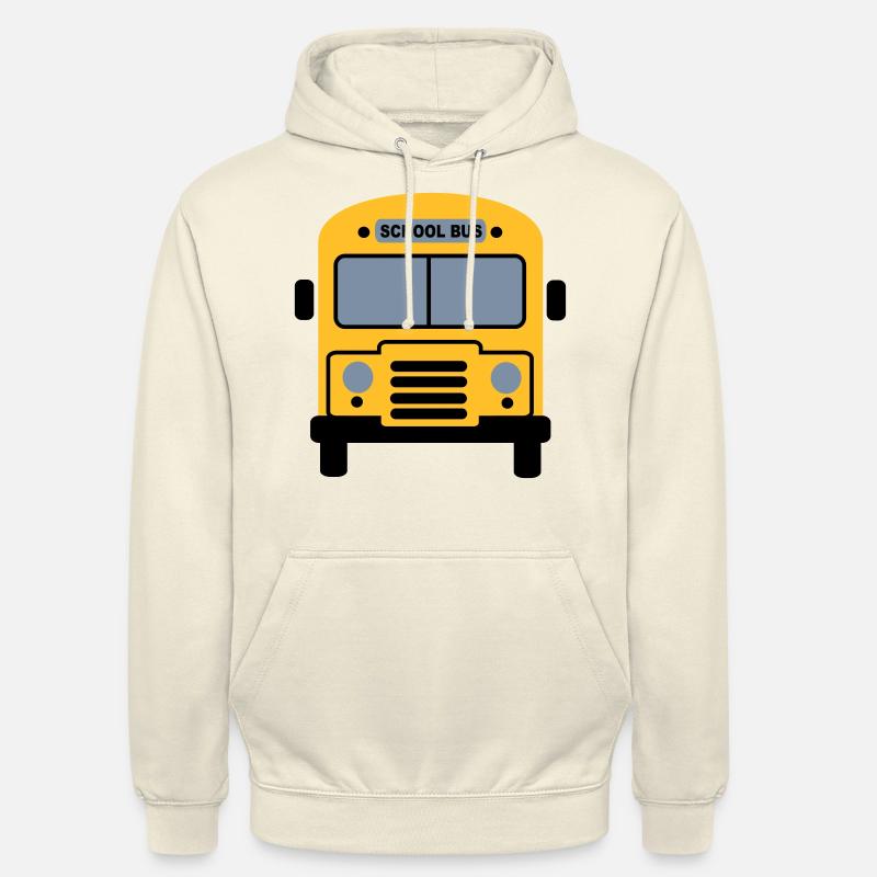 Schulbus - Sweat-shirt à capuche unisexe - vanille