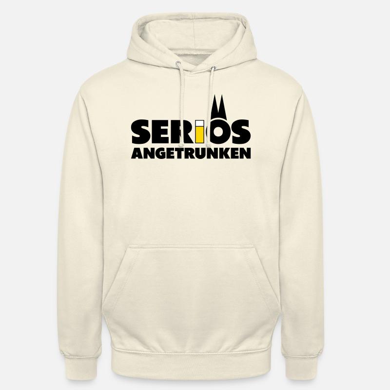 Seriös angetrunken mit Kölsch - Unisex Hoodie - Vanille-Milchshake