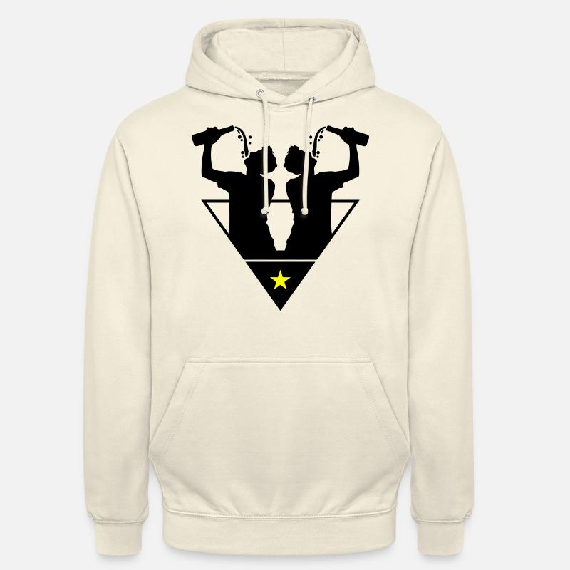 Bouteille de l’équipe Drinker - Sweat-shirt à capuche unisexe - vanille