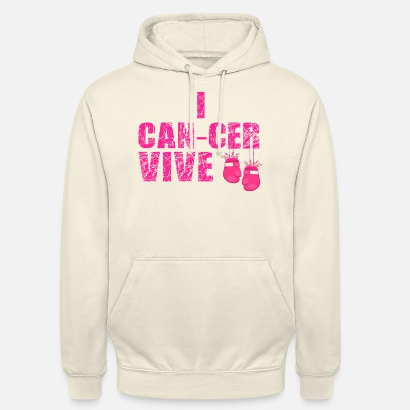 Brustkrebs Brustkrebs Loop - Unisex Hoodie - Vanille-Milchshake