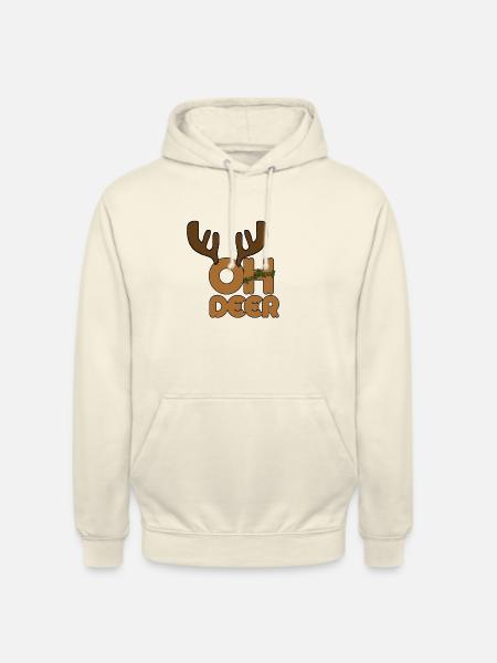 Noël Noël Noël Noël - Sweat-shirt à capuche unisexe - vanille