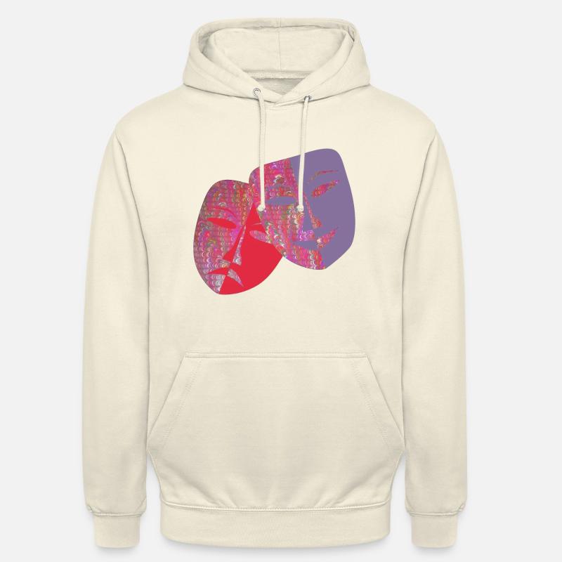 masques e 61 - Sweat-shirt à capuche unisexe - vanille