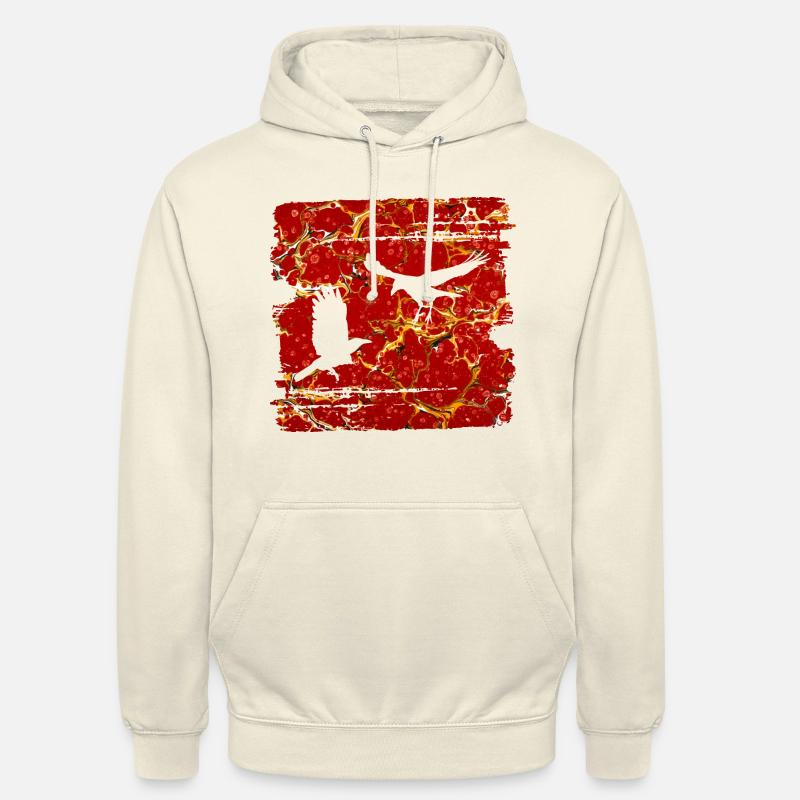 rabe e 232 - Sweat-shirt à capuche unisexe - vanille