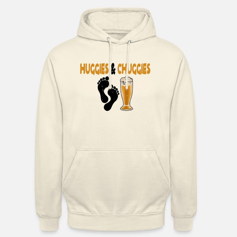 Huggies et Chuggies 15 - Sweat-shirt à capuche unisexe - vanille