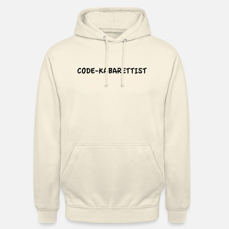 Code Cabaret Artiste - Sweat-shirt à capuche unisexe - vanille