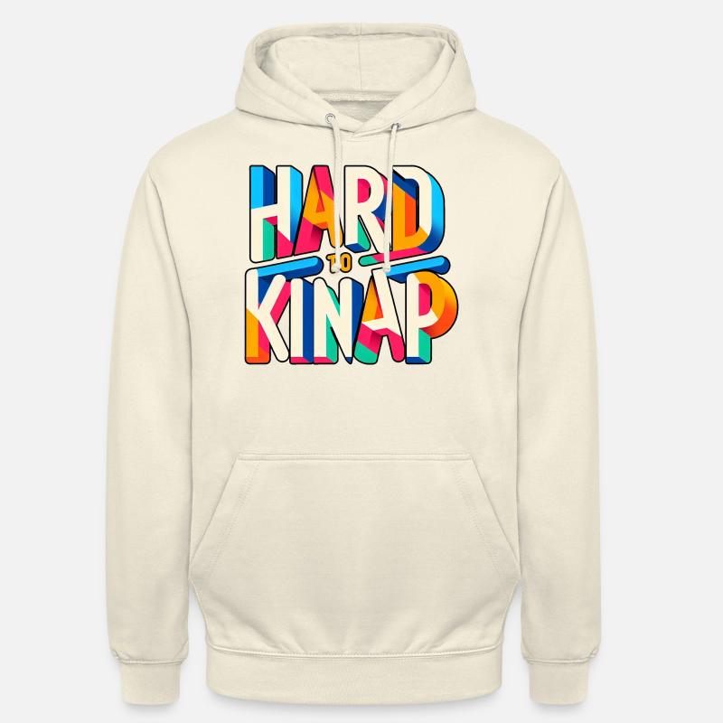 Difficile à kidnapper 4 - Sweat-shirt à capuche unisexe - vanille