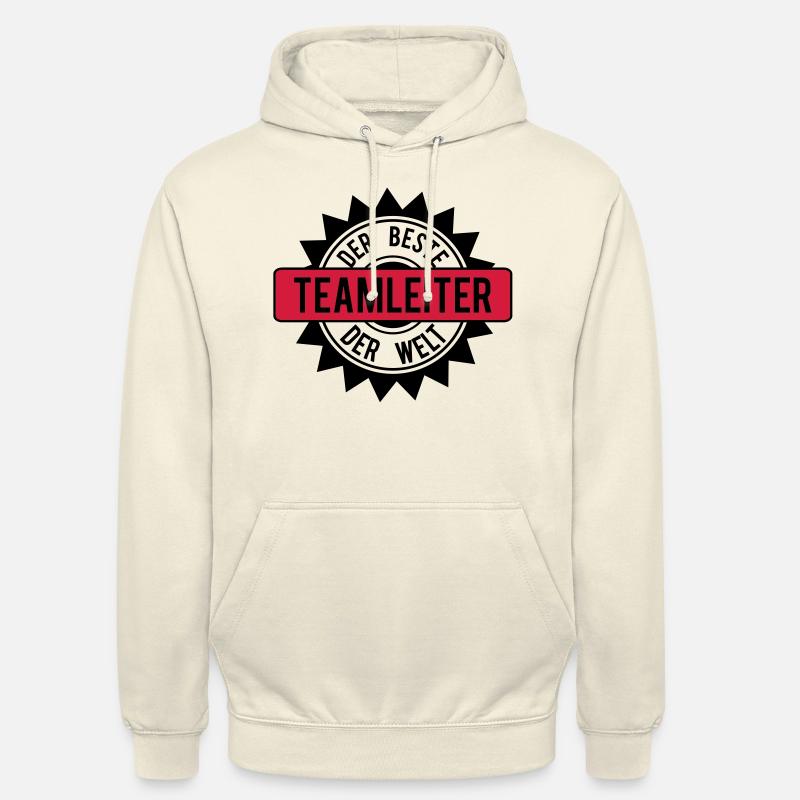 le meilleur 2c chef d'équipe - Sweat-shirt à capuche unisexe - vanille