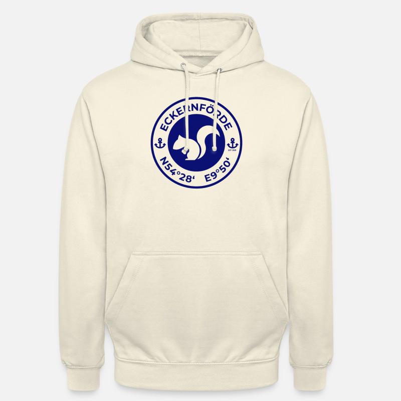 Eckernförde Eichhörnchen Navi - Unisex Hoodie - Vanille-Milchshake