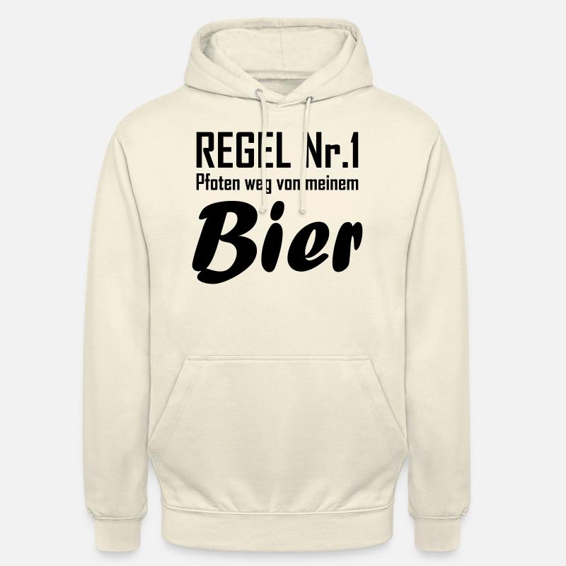 Regel Nr 1 bier - Unisex Hoodie - Vanille-Milchshake