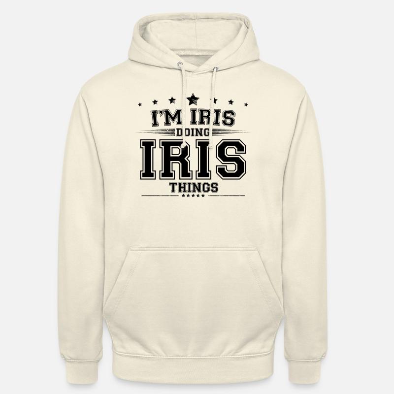 i’m Iris doing Iris things - Unisex Hoodie - vanilla