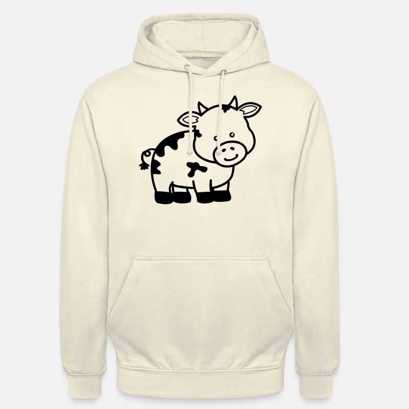 cow - Unisex Hoodie - vanilla