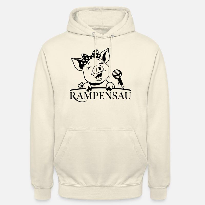 Ramp pig - Unisex Hoodie - vanilla