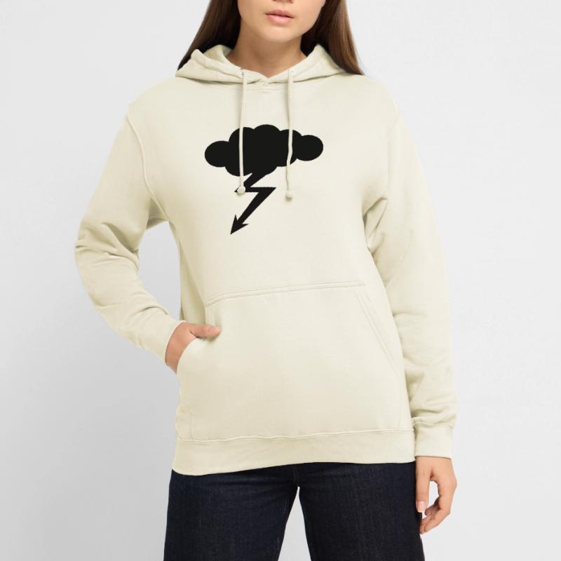 Clouds and Flash Unisex Hoodie