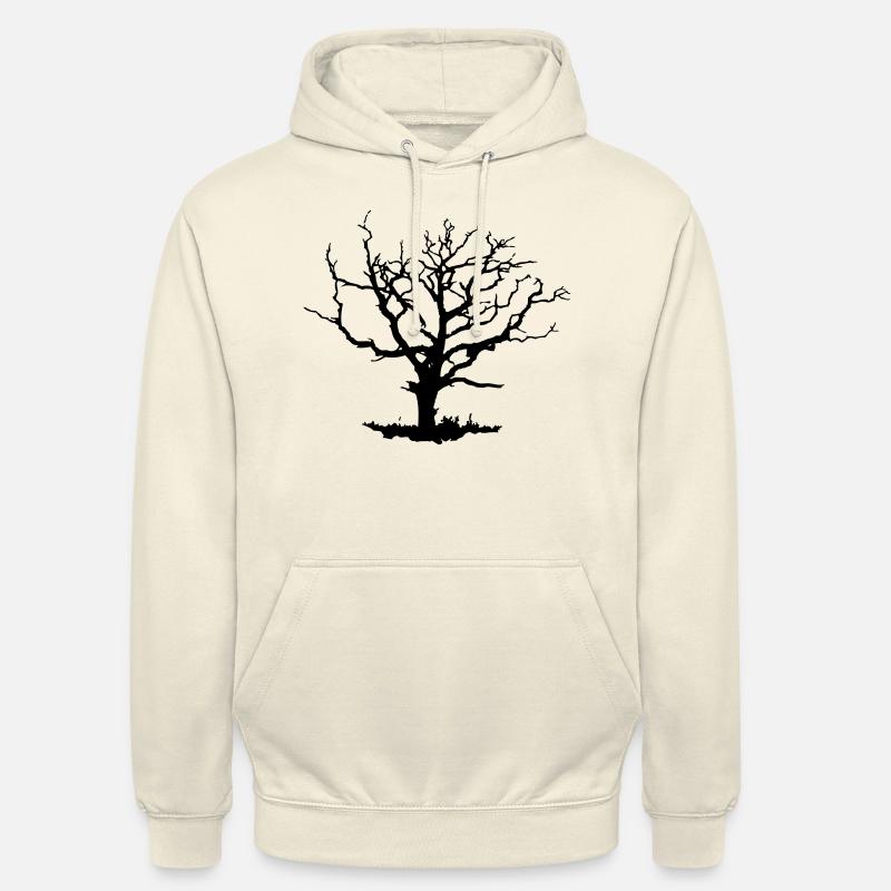 dead_tree - Sweat-shirt à capuche unisexe - vanille