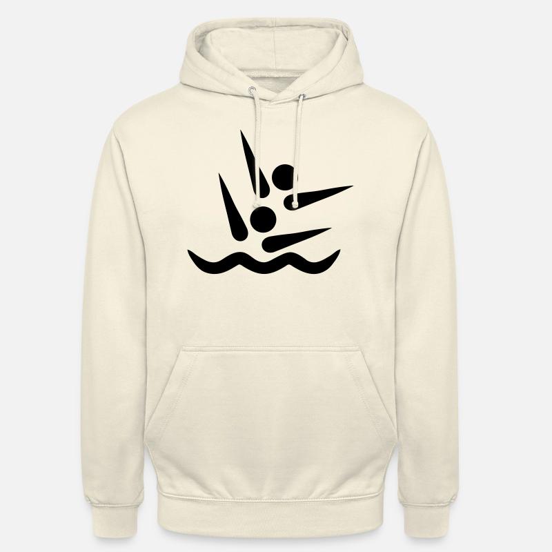 Synchronschwimmen - Unisex Hoodie - Vanille-Milchshake