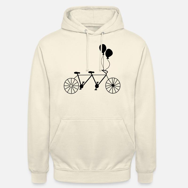 (tandem_luftballons) - Unisex Hoodie - Vanille-Milchshake