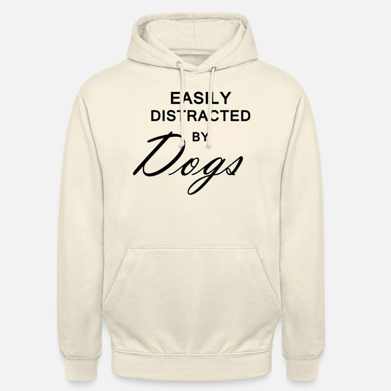 Hund Chien - Sweat-shirt à capuche unisexe - vanille