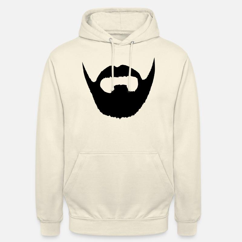 Trage Bart! - Unisex Hoodie - Vanille-Milchshake