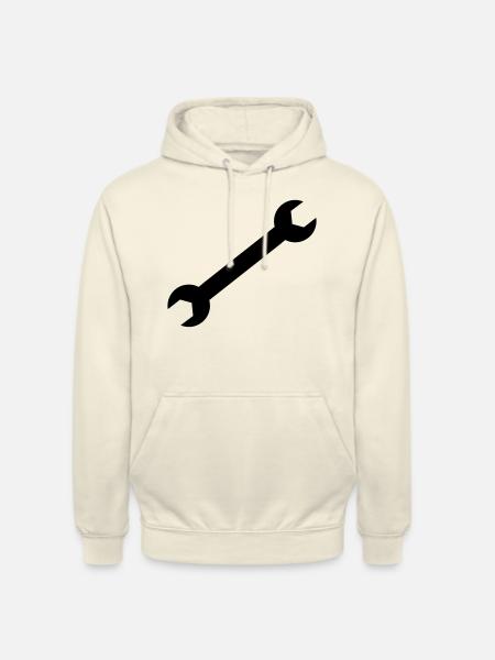 Clé - Sweat-shirt à capuche unisexe - vanille