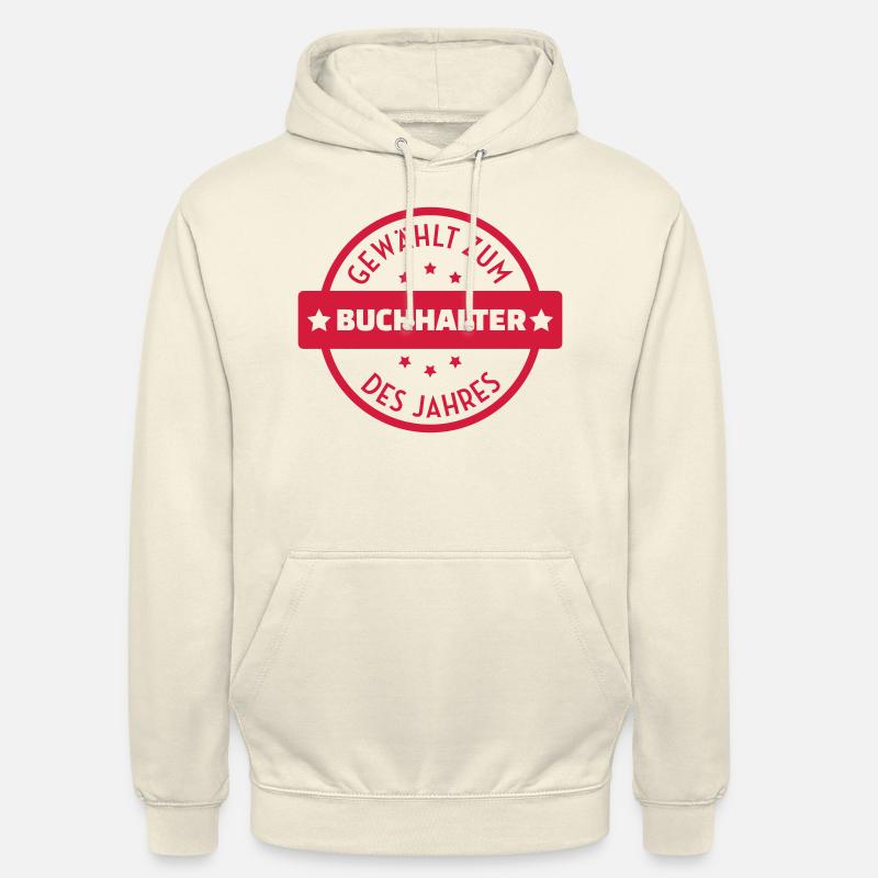 comptable / comptabilité / compter / chiffre - Sweat-shirt à capuche unisexe - vanille