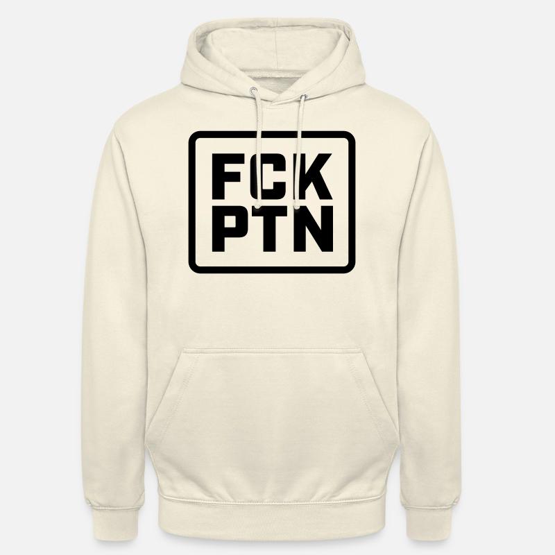 FCKPTN - Sweat-shirt à capuche unisexe - vanille