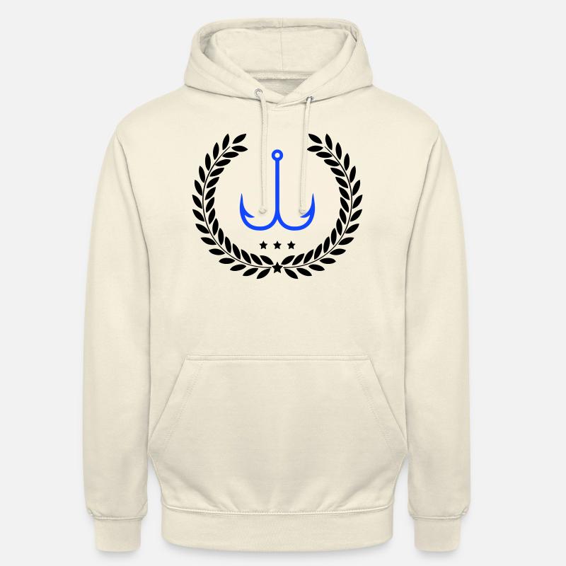 fishhook - Unisex Hoodie - vanilla