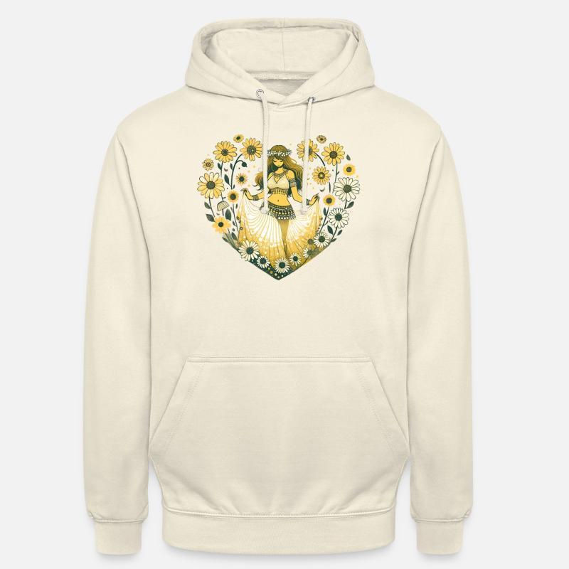 Bauchtänzerin Daisy - Unisex Hoodie - Vanille-Milchshake