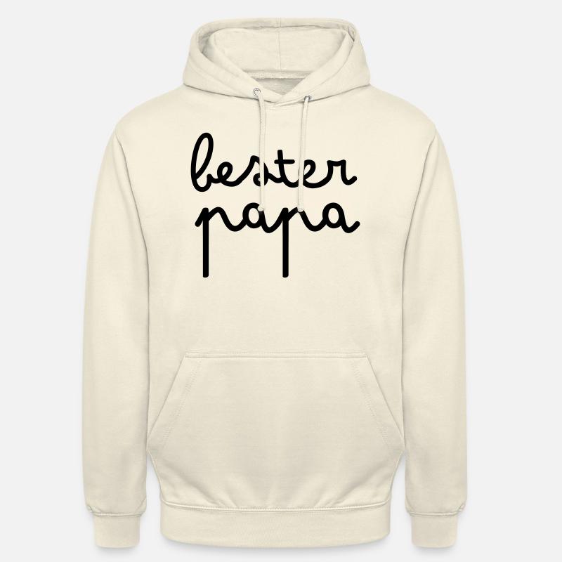 Bester Papa - Hættetrøje unisex - vaniljemilkshake