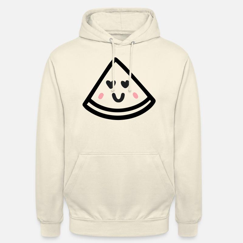 Pastèque - Sweat-shirt à capuche unisexe - vanille
