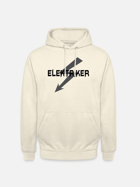 Elektriker - Unisex Hoodie - Vanille-Milchshake