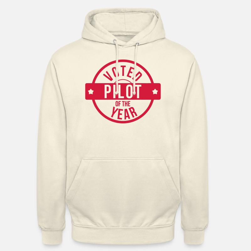 Rennfahrer / Pilot / Auto / Luftfahrt / Luft - Unisex Hoodie - Vanille-Milchshake