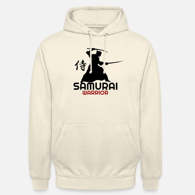 Samurai, Samurai-t-Shirts, Samurai-Hoodies - Unisex Hoodie - Vanille-Milchshake