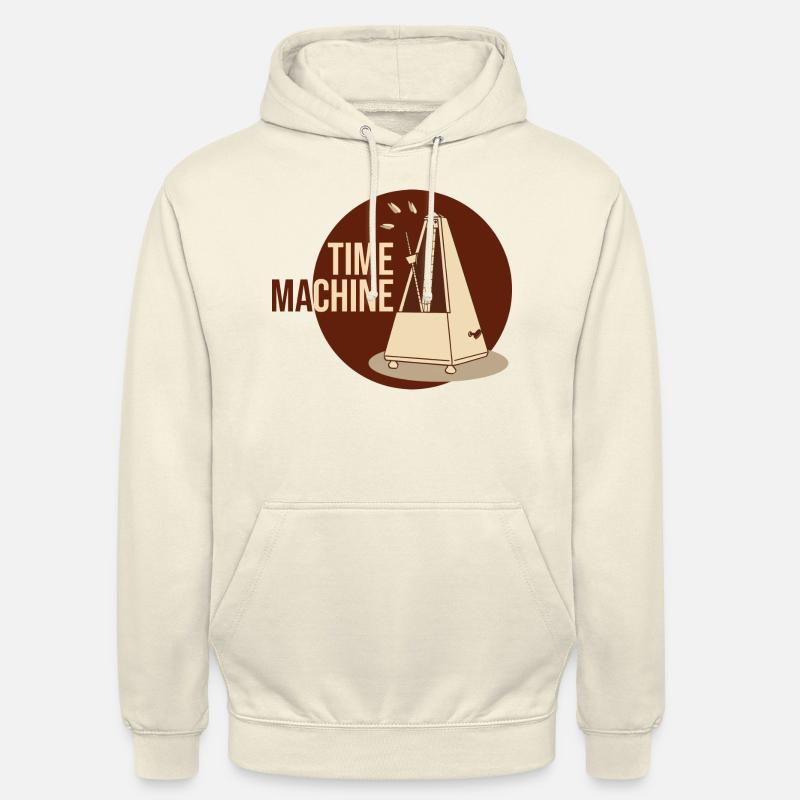 Machine à remonter le temps - Sweat-shirt à capuche unisexe - vanille