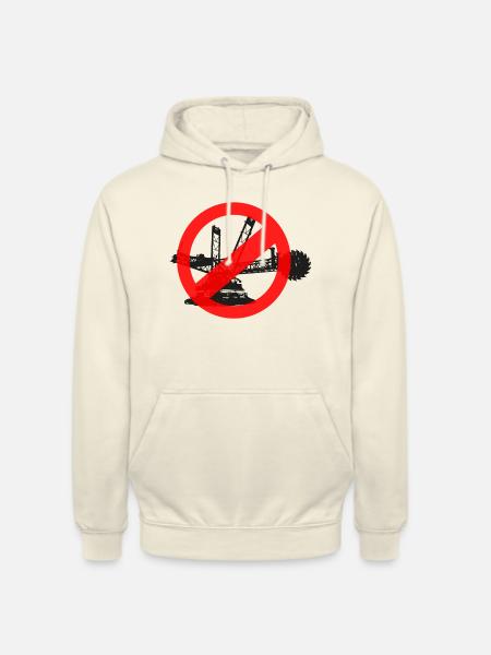 Braunkohle Klima - Unisex Hoodie - Vanille-Milchshake