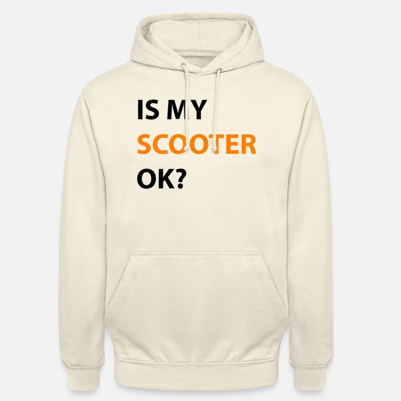 E-Scooter E-Roller Scooter - Unisex Hoodie - Vanille-Milchshake
