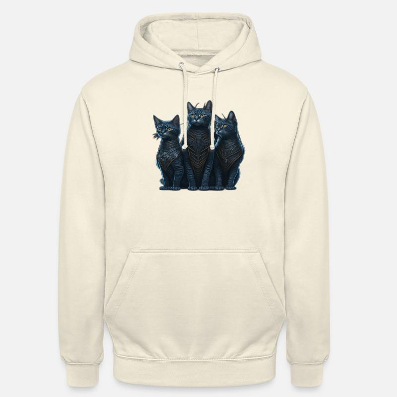 Passion chats - Sweat-shirt à capuche unisexe - vanille