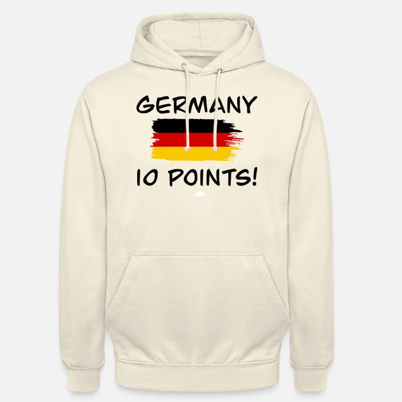 Germany 10 Points - Unisex Hoodie - Vanille-Milchshake