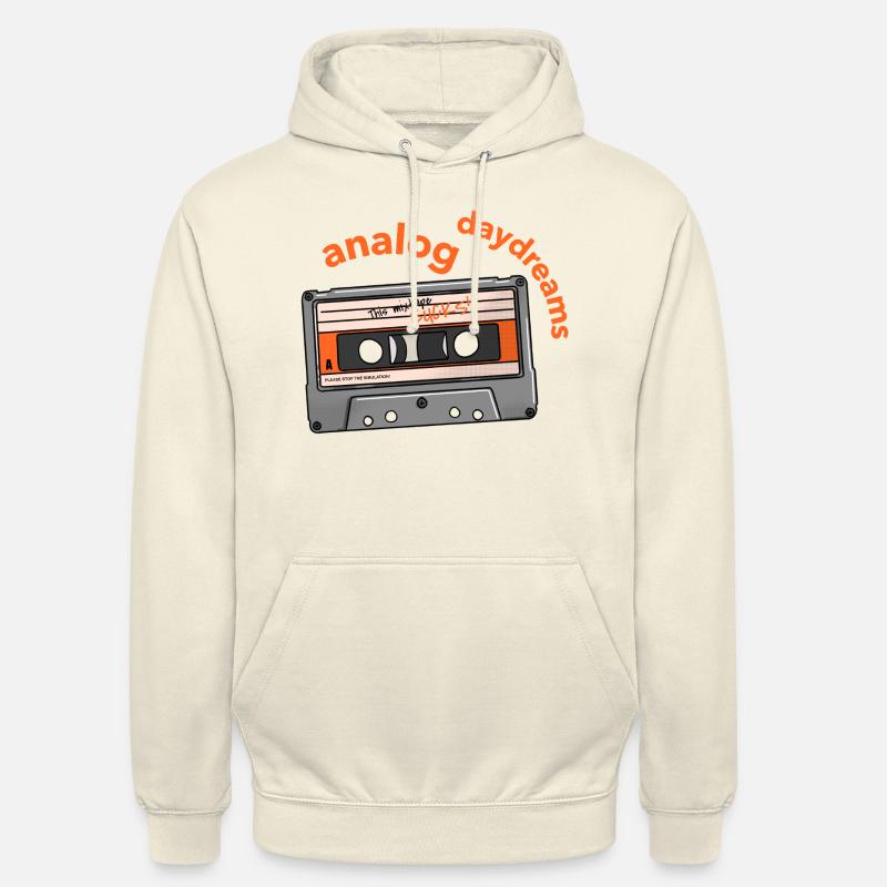 Vintage analog mixtape - Unisex Hoodie - Vanille-Milchshake