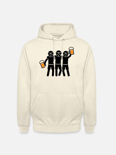 Party Team Beer Group - Unisex Hoodie - vanilla