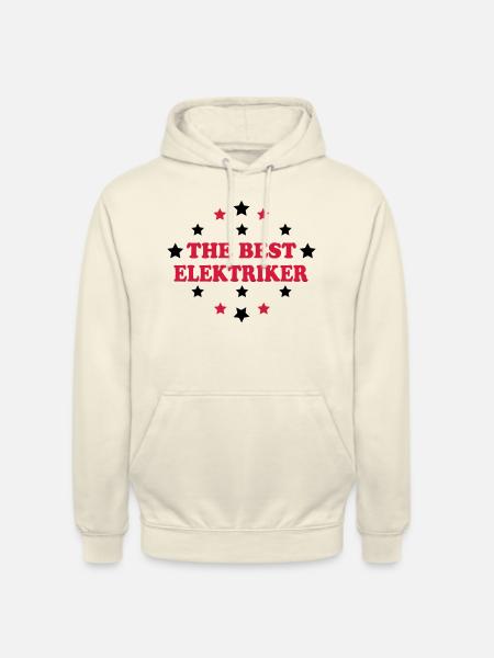 The best elektriker - Unisex Hoodie - vanilla