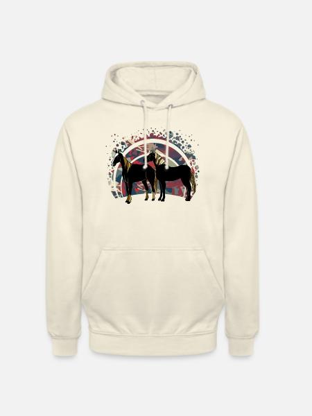 Die Pferde - Unisex Hoodie - Vanille-Milchshake