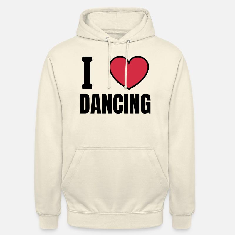 Danse Musique de danse - Sweat-shirt à capuche unisexe - vanille