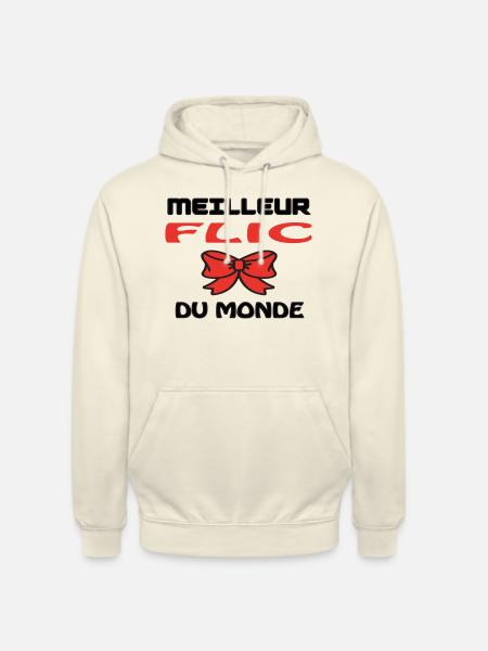 BESTER COP DER WELT - Unisex Hoodie - Vanille-Milchshake