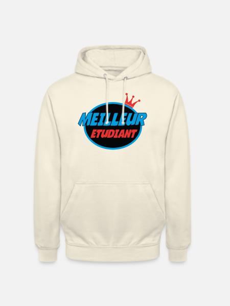 BEST STUDENT - Unisex Hoodie - vanilla