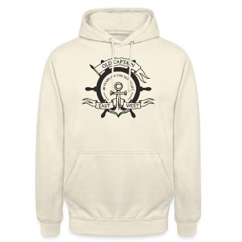 80 Jahre - Unisex Hoodie - Vanille-Milchshake - Vorne - Alina (178cm) & Michal (187cm)