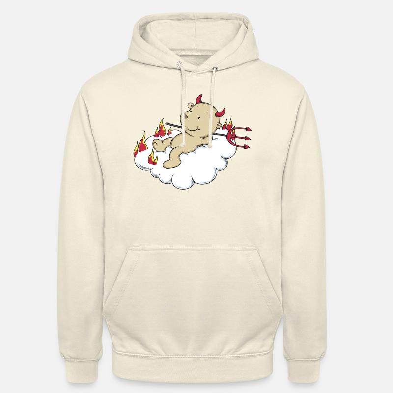 Engel_Teufel03 - Unisex Hoodie - Vanille-Milchshake