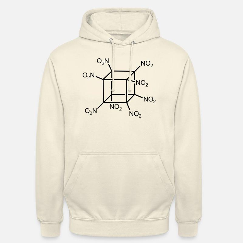 explosifs octanitrocubane - Sweat-shirt à capuche unisexe - vanille