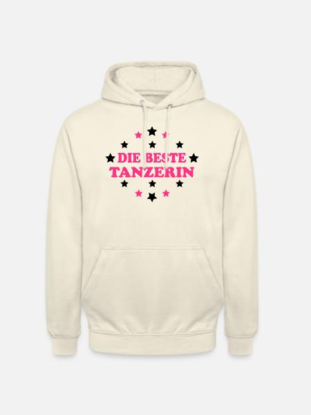 Die beste tanzerin - Unisex Hoodie - vanilla