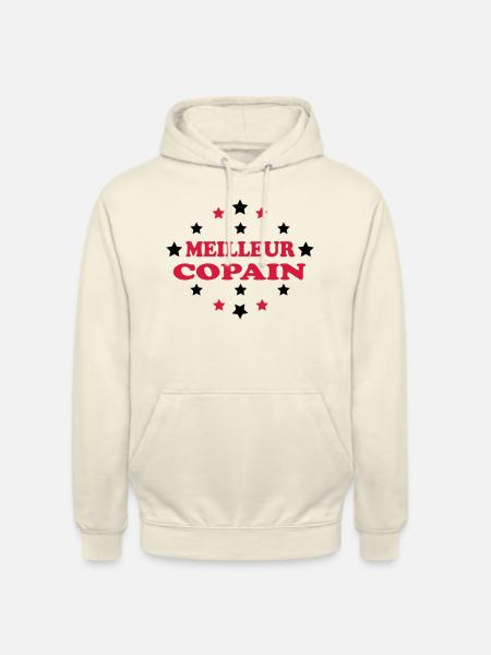 Meilleur copain - Unisex Hoodie - vanilla